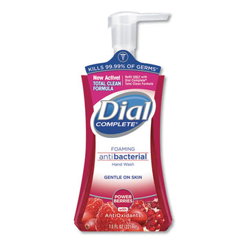 Dial® Antibacterial Foaming Hand Wash, Power Berries, 7.5 Oz Pump Bottle, 8-carton freeshipping - TVN Wholesale